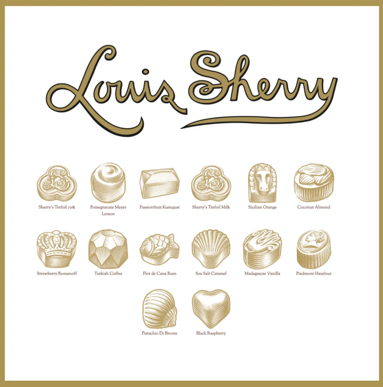 12-Piece Malachite Chocolate Tin