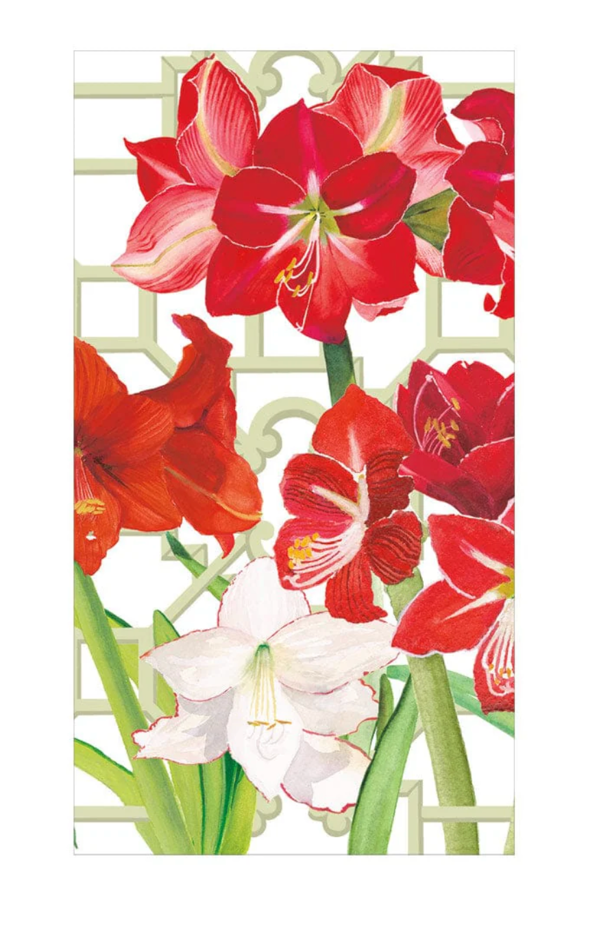 Amaryllis Conservatory Guest Towels