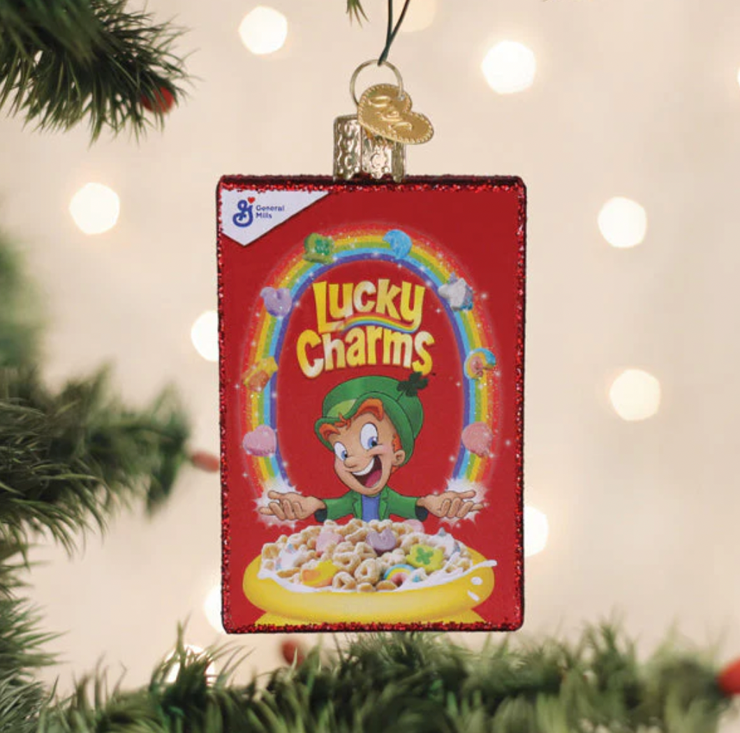Lucky Charms Box Ornament