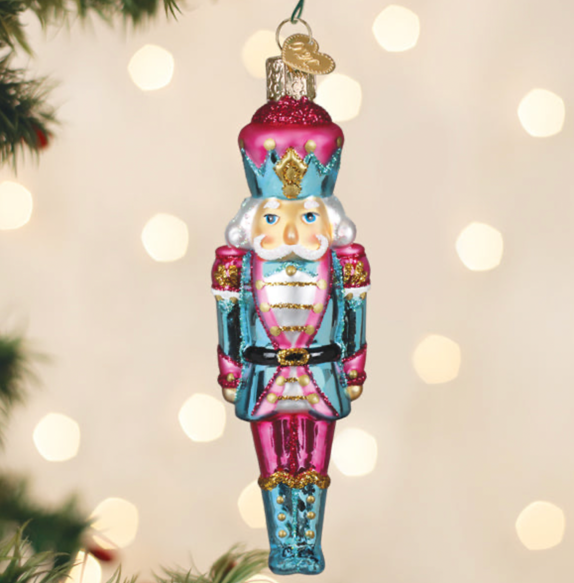 Pastel Nutcracker Ornament