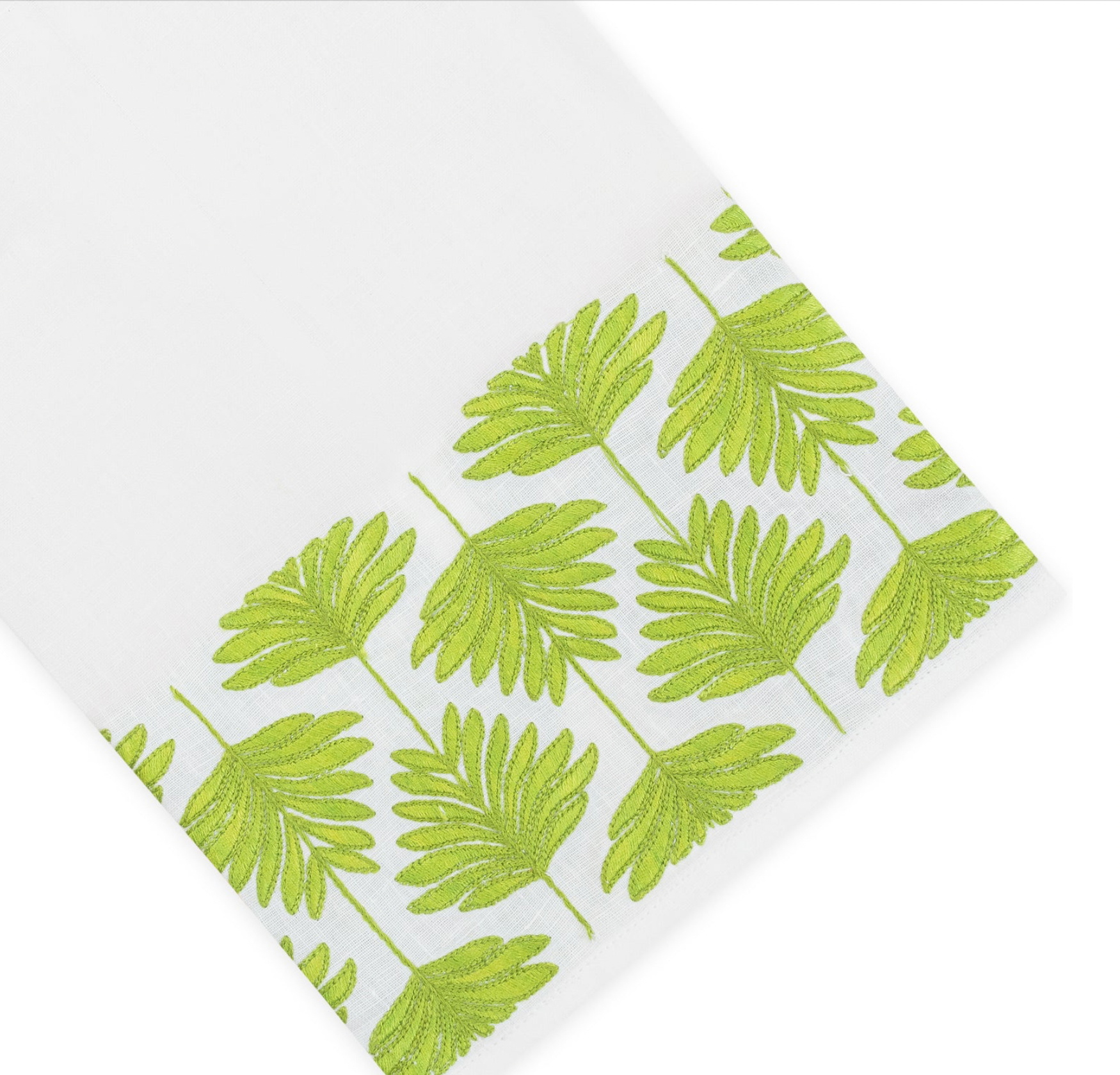 Fronds Tip Towel- Green