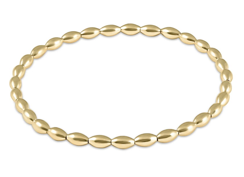 ENEWTON EXTENDS -harmony small gold bead bracelet