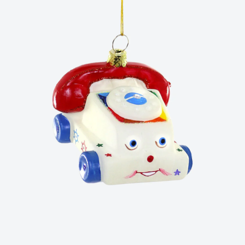 Vintage Toy Phone Ornament