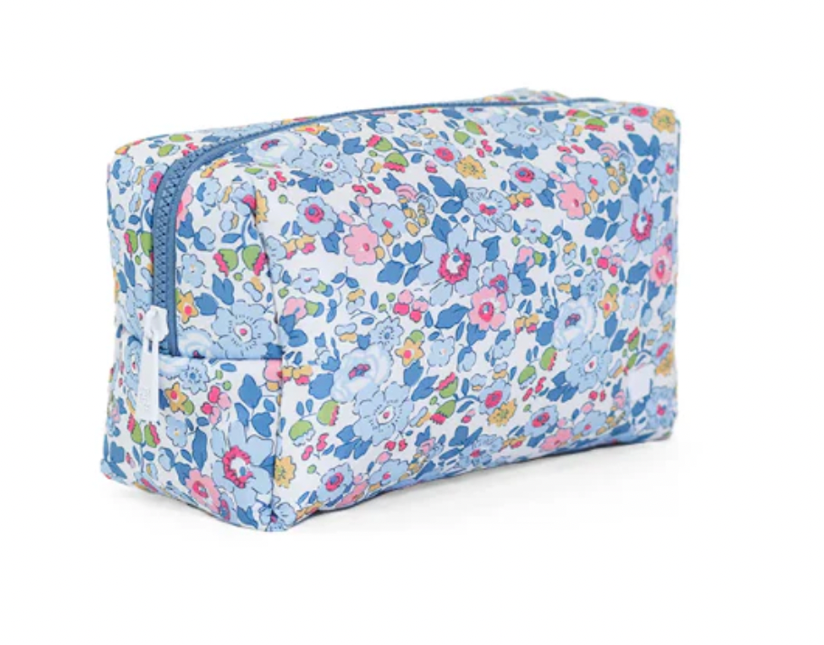TRVL LUXE PUFFER COSMETIC BAG-Bridgehampton Floral