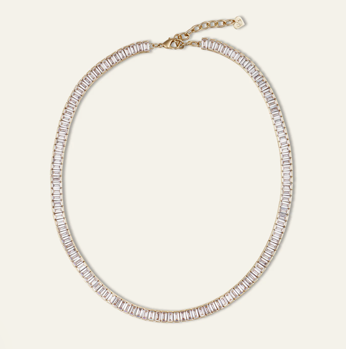 Baguette Tennis Necklace
