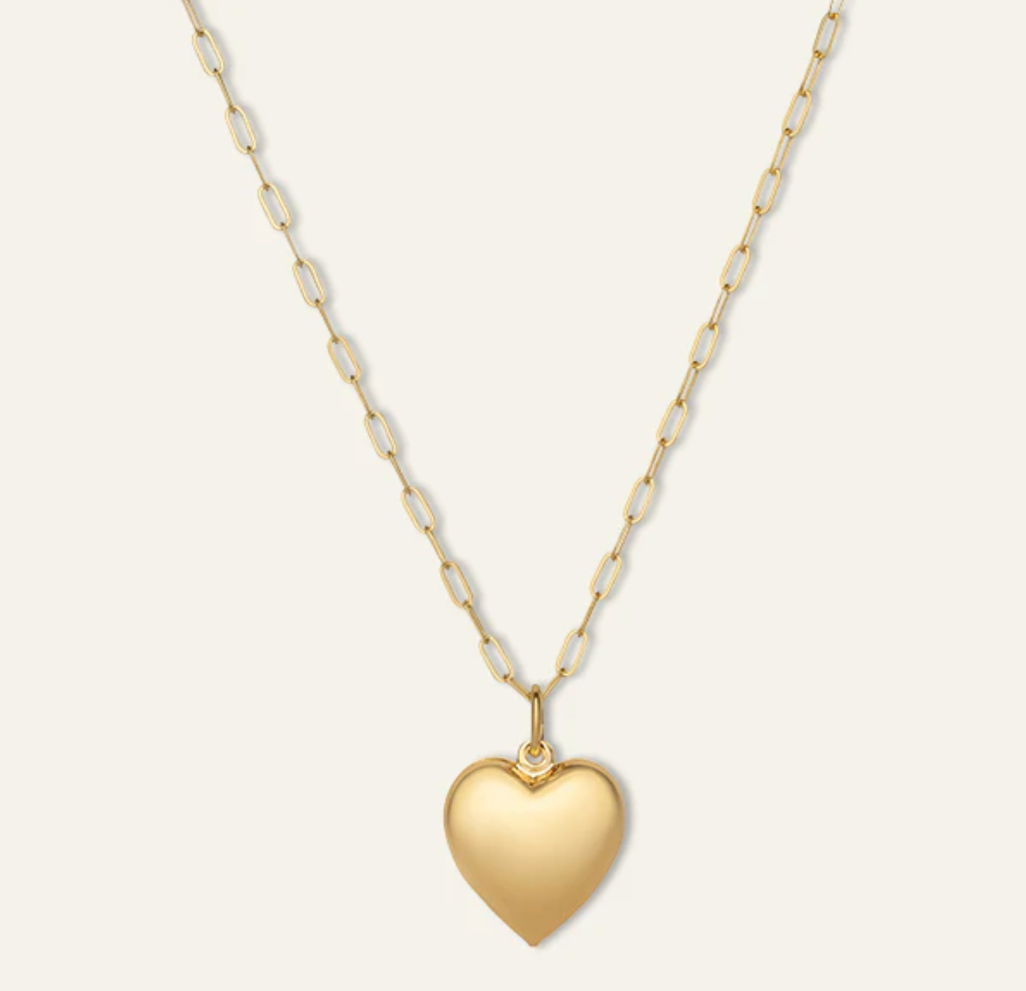 Puffy Heart Necklace