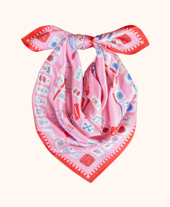 Mahjong Scarf