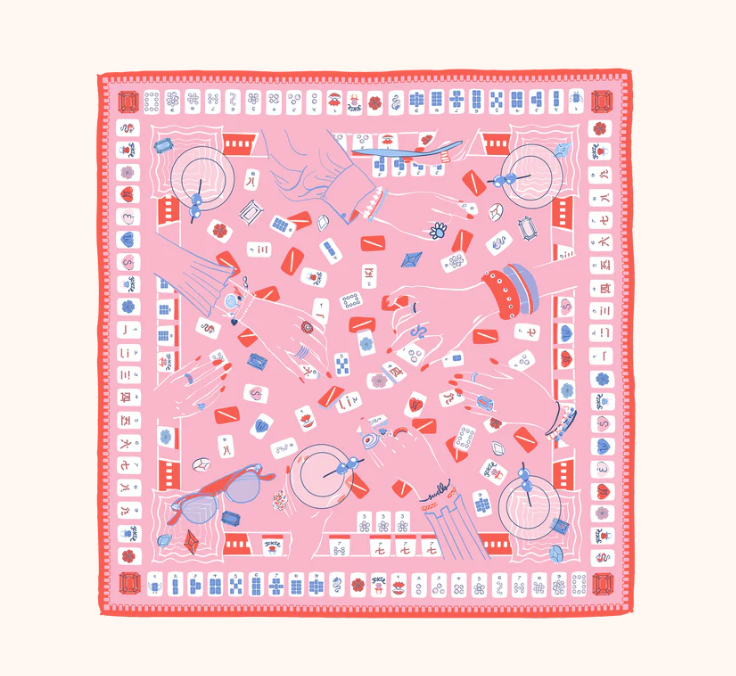 Mahjong Scarf