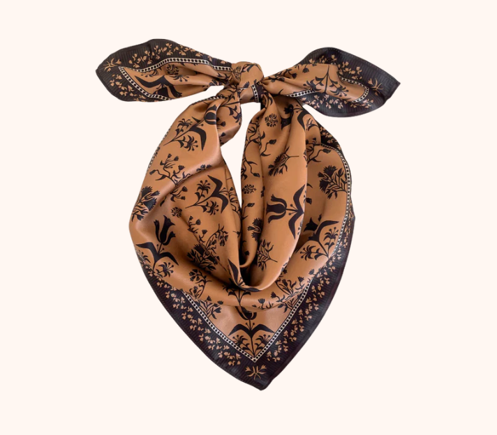 Pepper Block Print Scarf