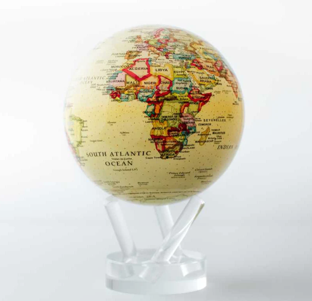 Globe with Acrylic Base