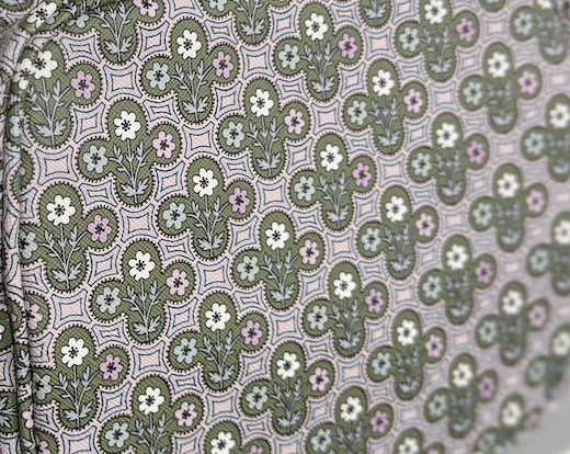 Luxe Travel Cosmetic Toiletry Case Surrey with Green Pinstripe liner