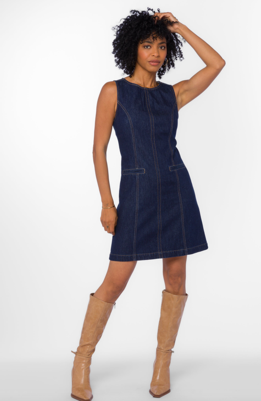 MATILDA RAW BLUE DRESS