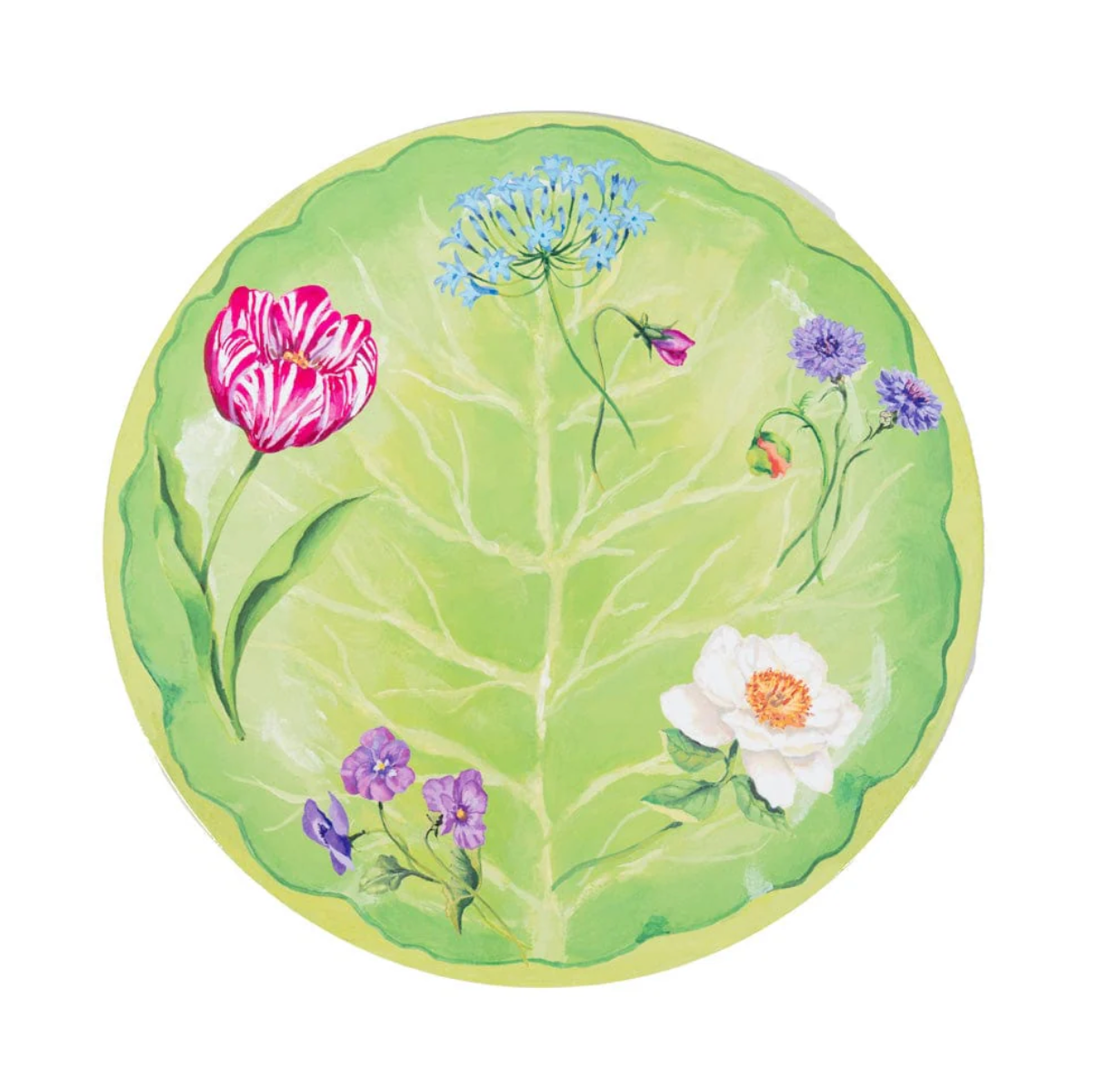 Floral Majolica Hardback Placemat