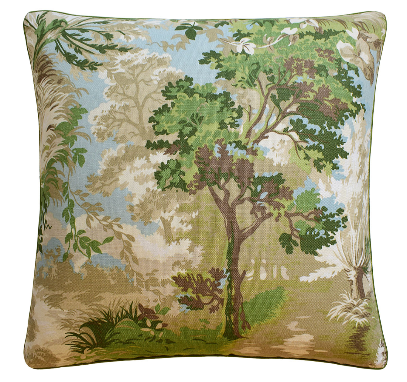 Lincoln Toile Pillow
