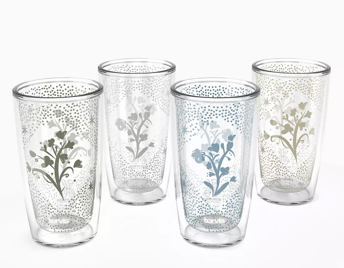 Tervis Tumbler 16oz- Heirloomed Floral Collection