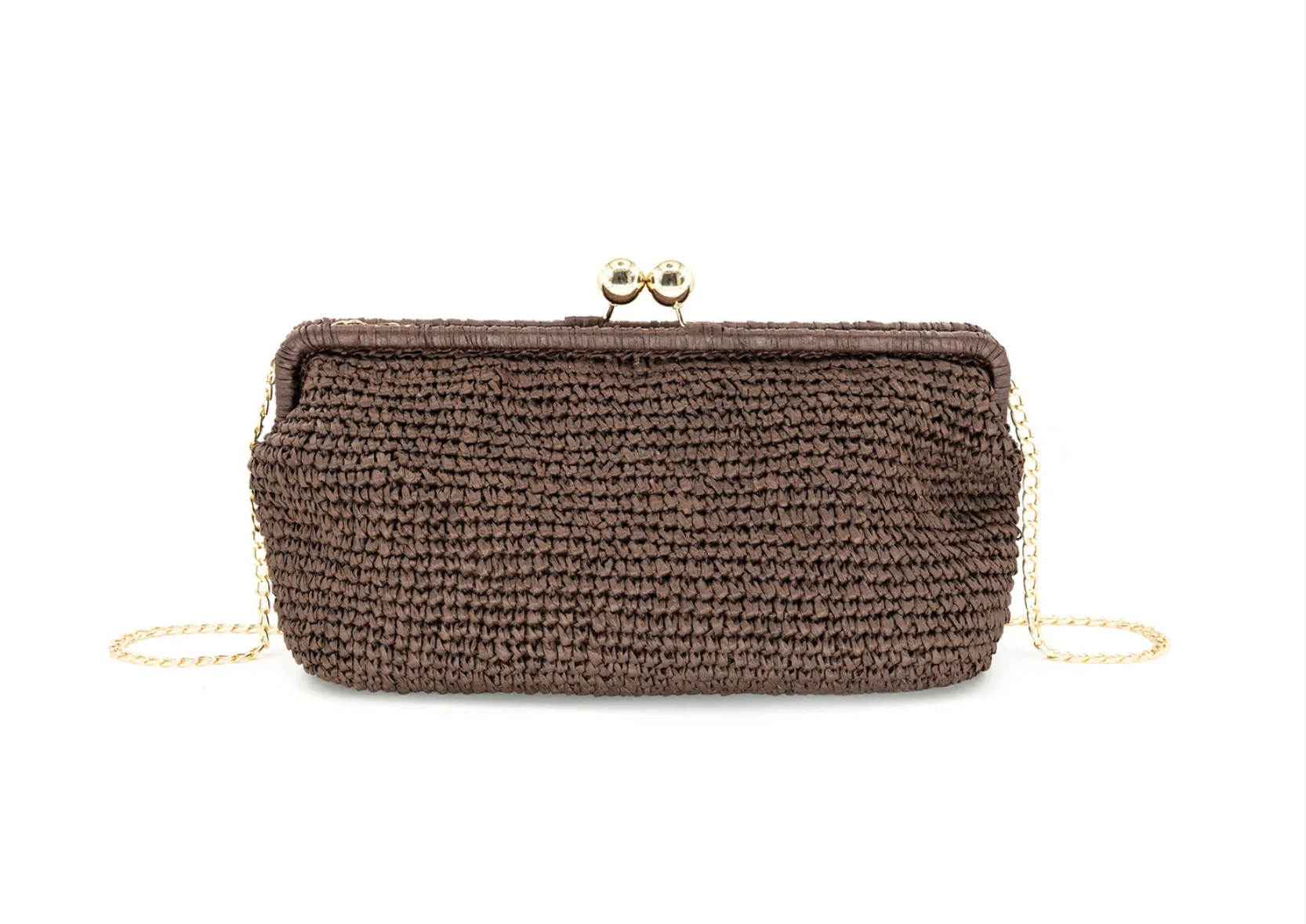 Nonna Straw Clutch