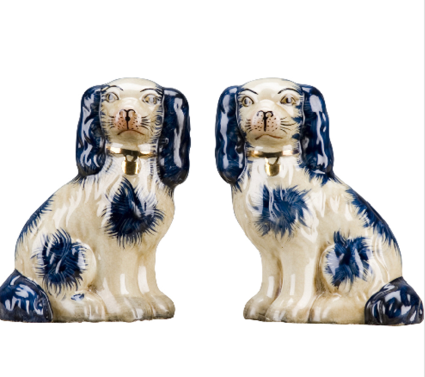 Blue and White Dogs