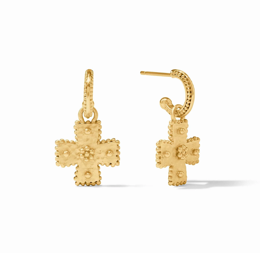 Canterbury Hoop & Charm Earring