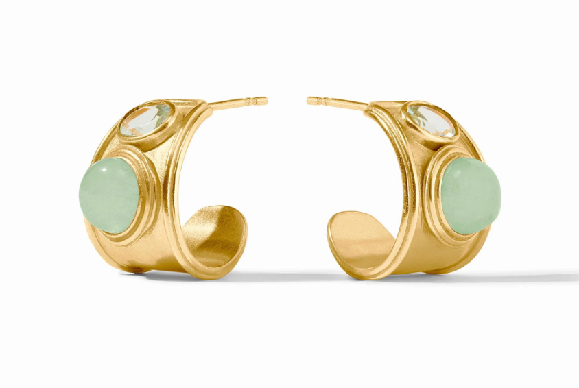 Portofino Stone Hoop