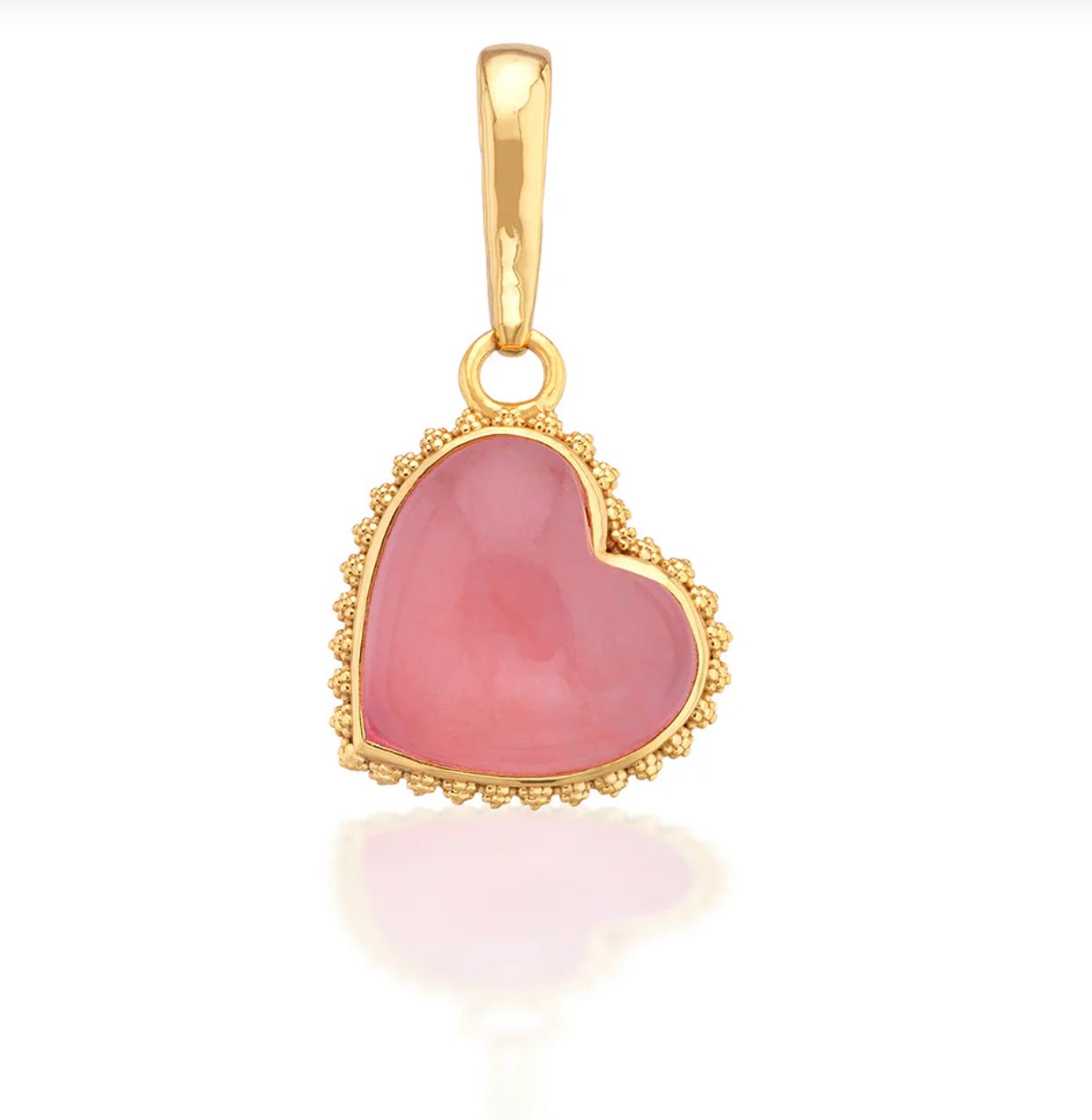 Love Gem Charm/Pendant - Pink