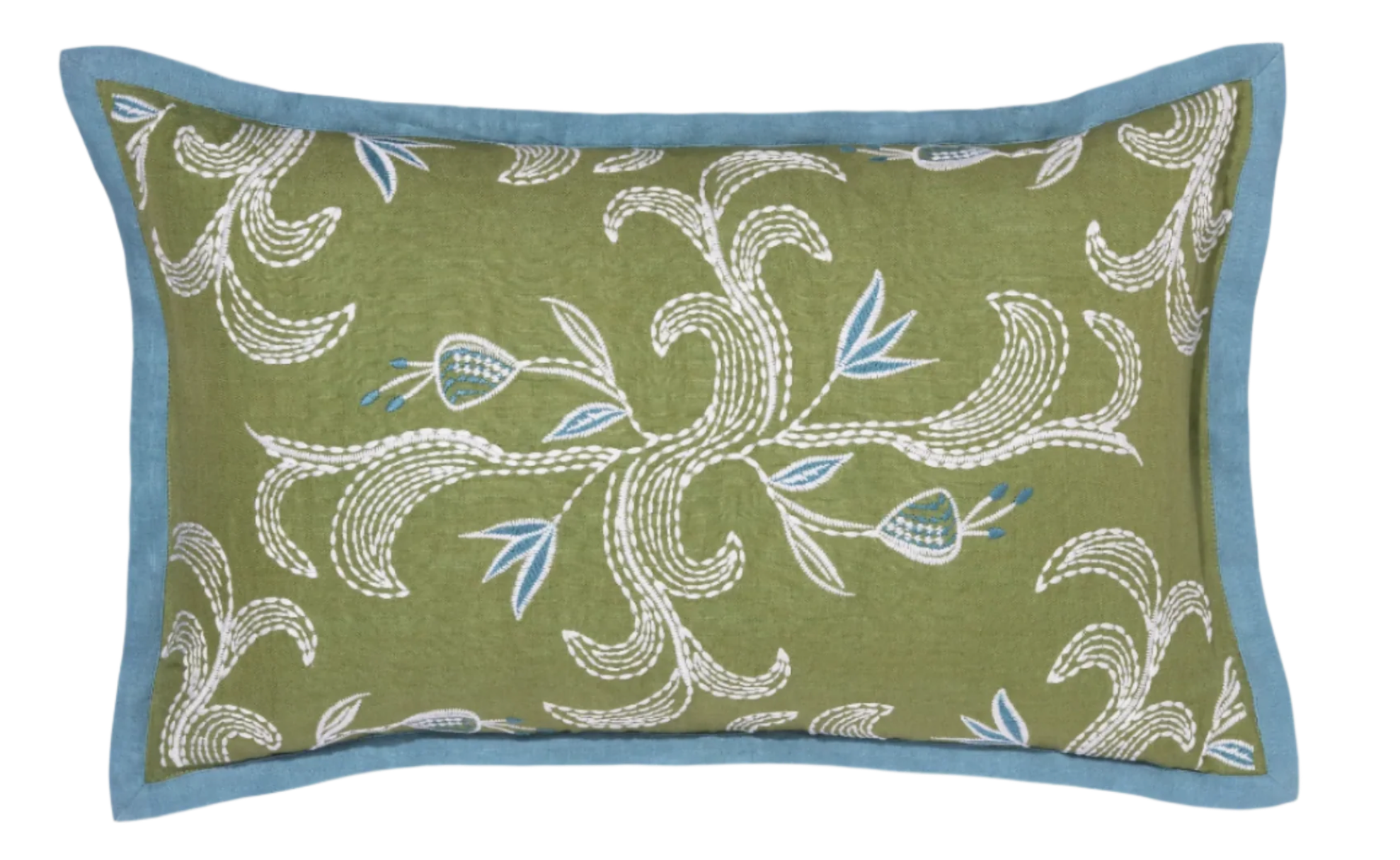 Marseille Pillow in Verdant