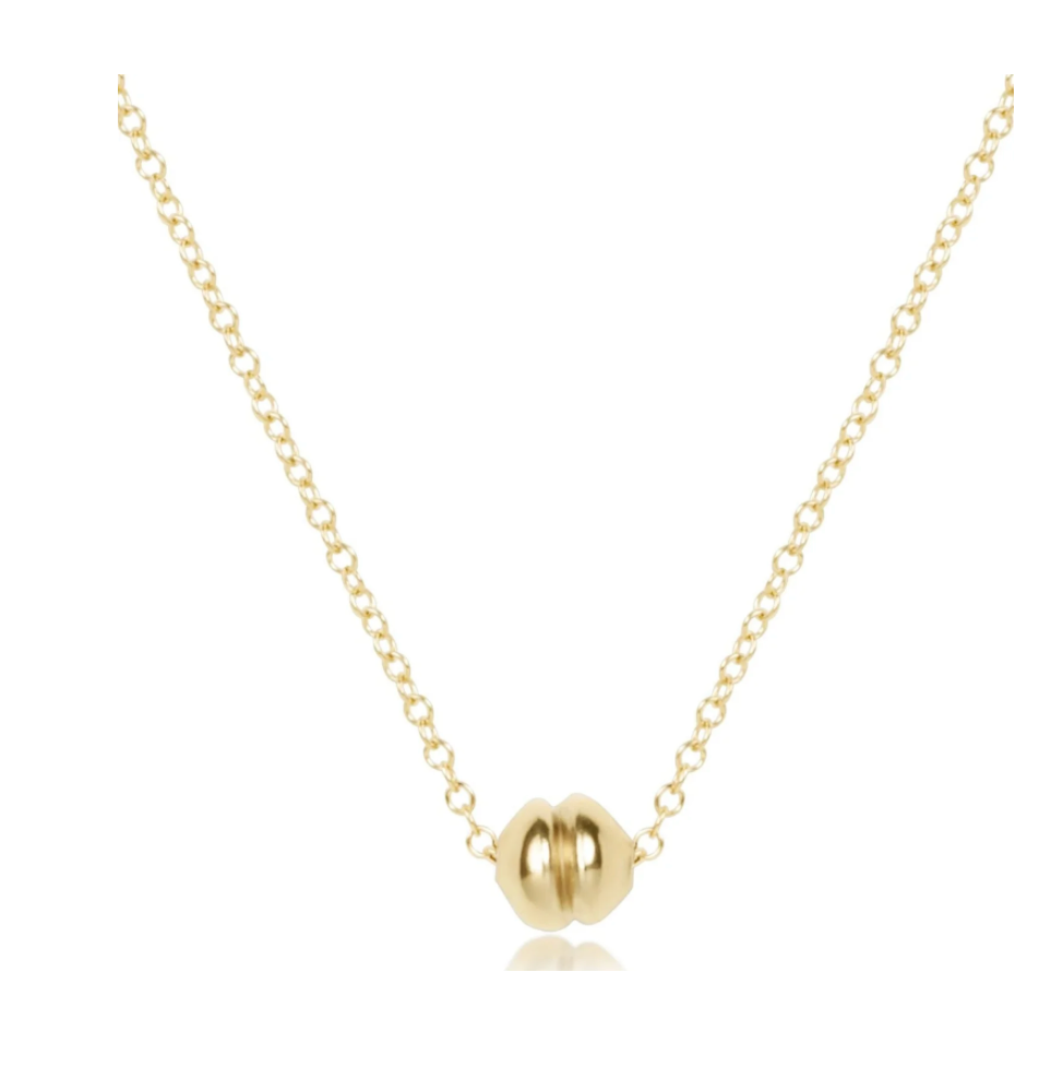 16" necklace gold - admire small gold