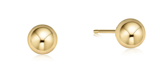 classic 10mm ball stud - gold