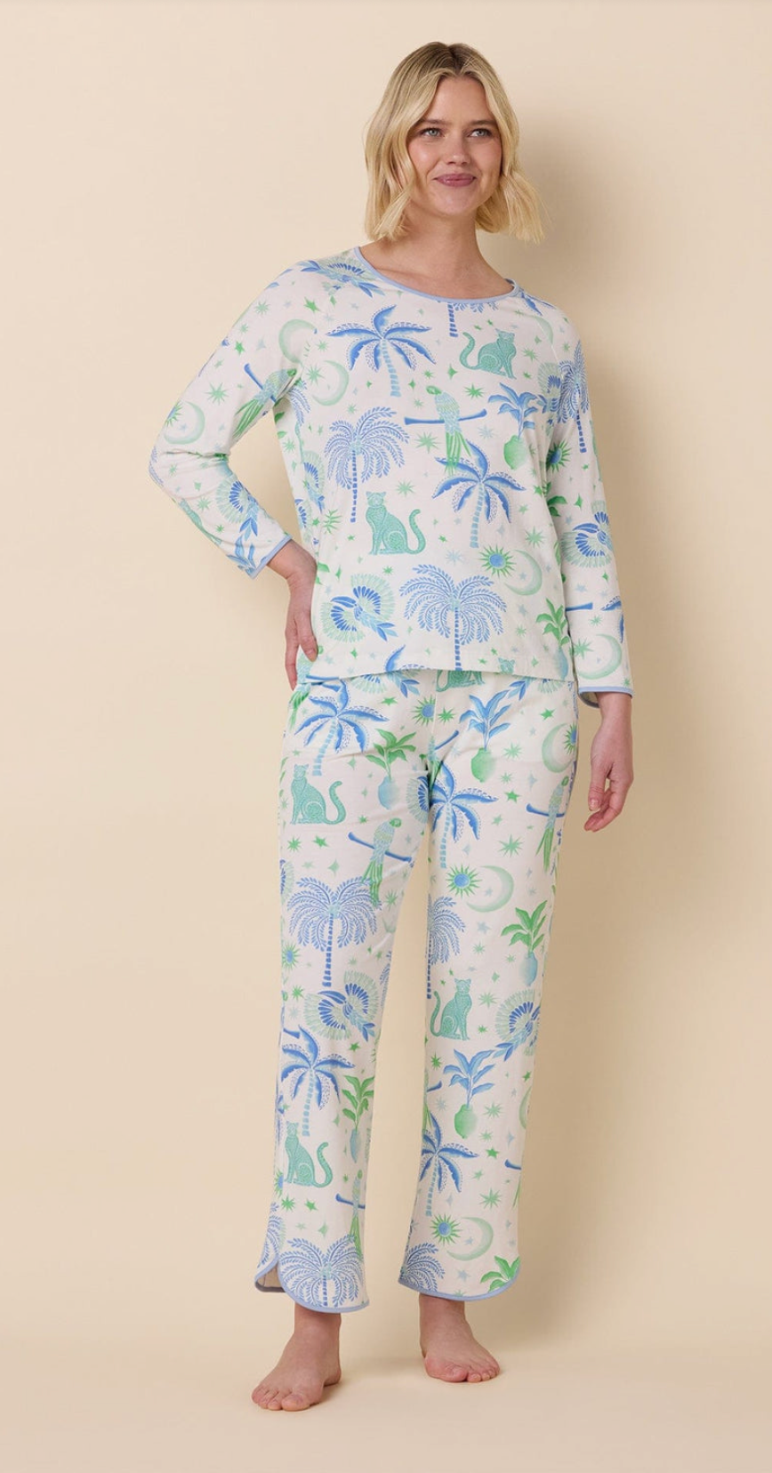 Toucan Terrace Pima Knit Simple Set