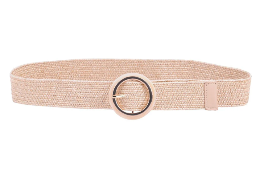 Classic Circle Resin Stretch Belt