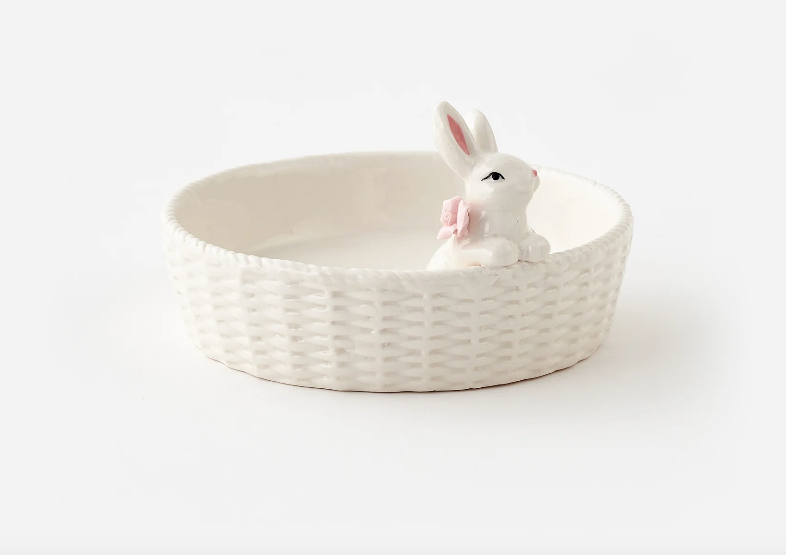 Bunny Basket Weave Dish