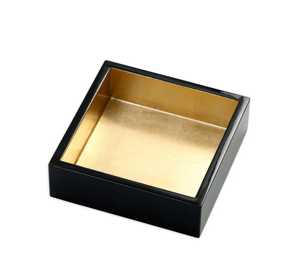 Caspari Lacquer Cocktail Napkin Holder