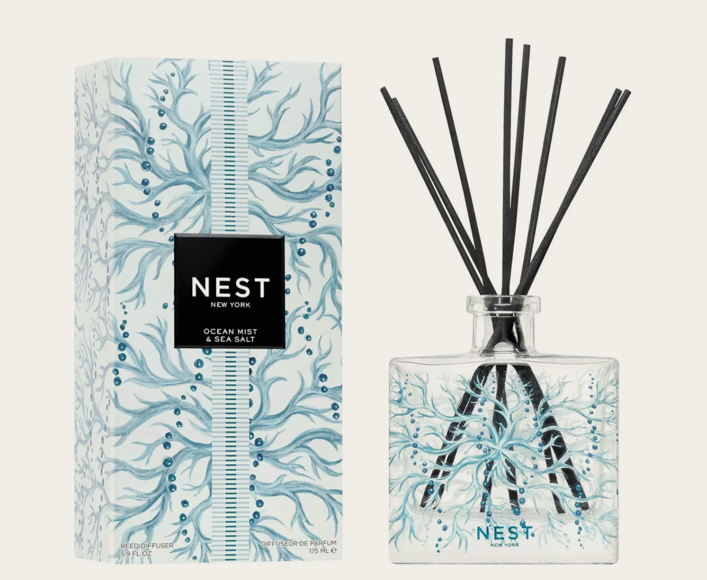 Ocean Mist & Sea Salt Decorative Reed Diffuser