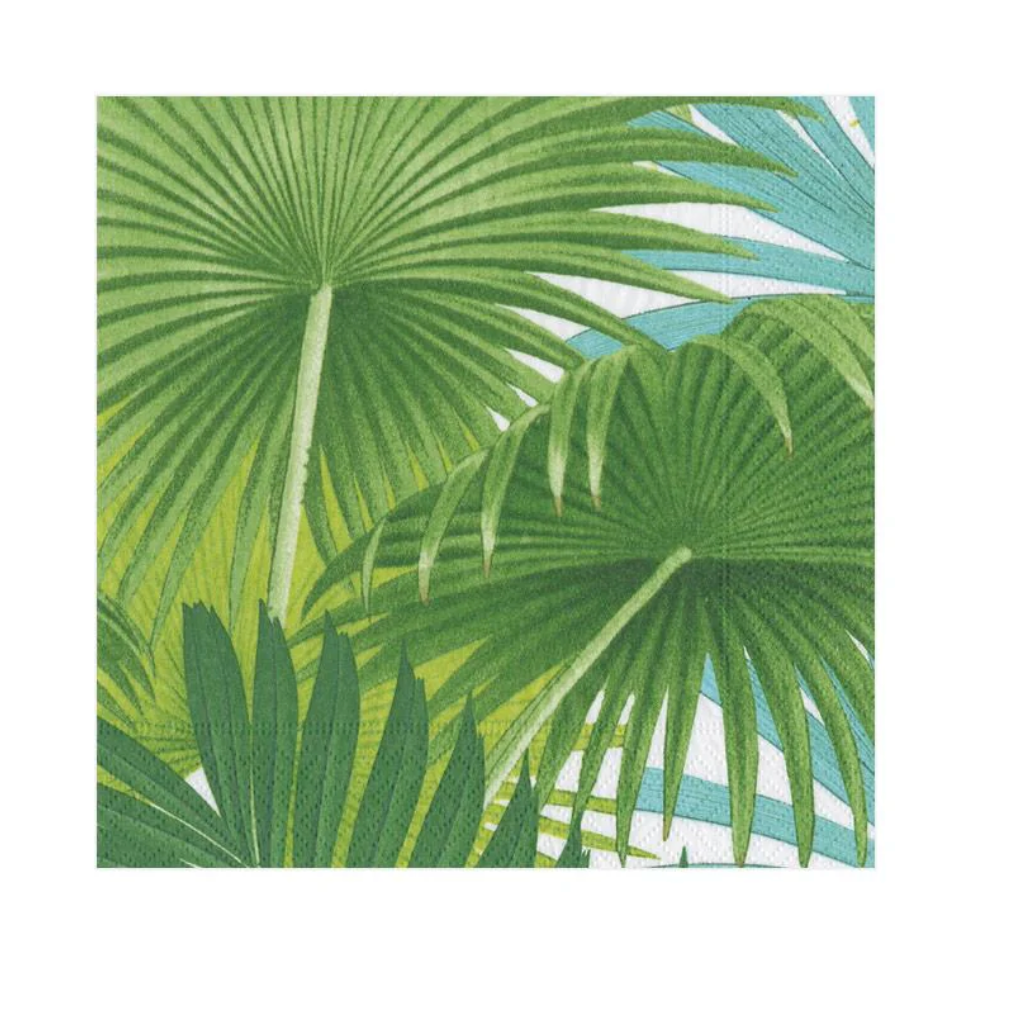Palm Fronds Paper Cocktail Napkins