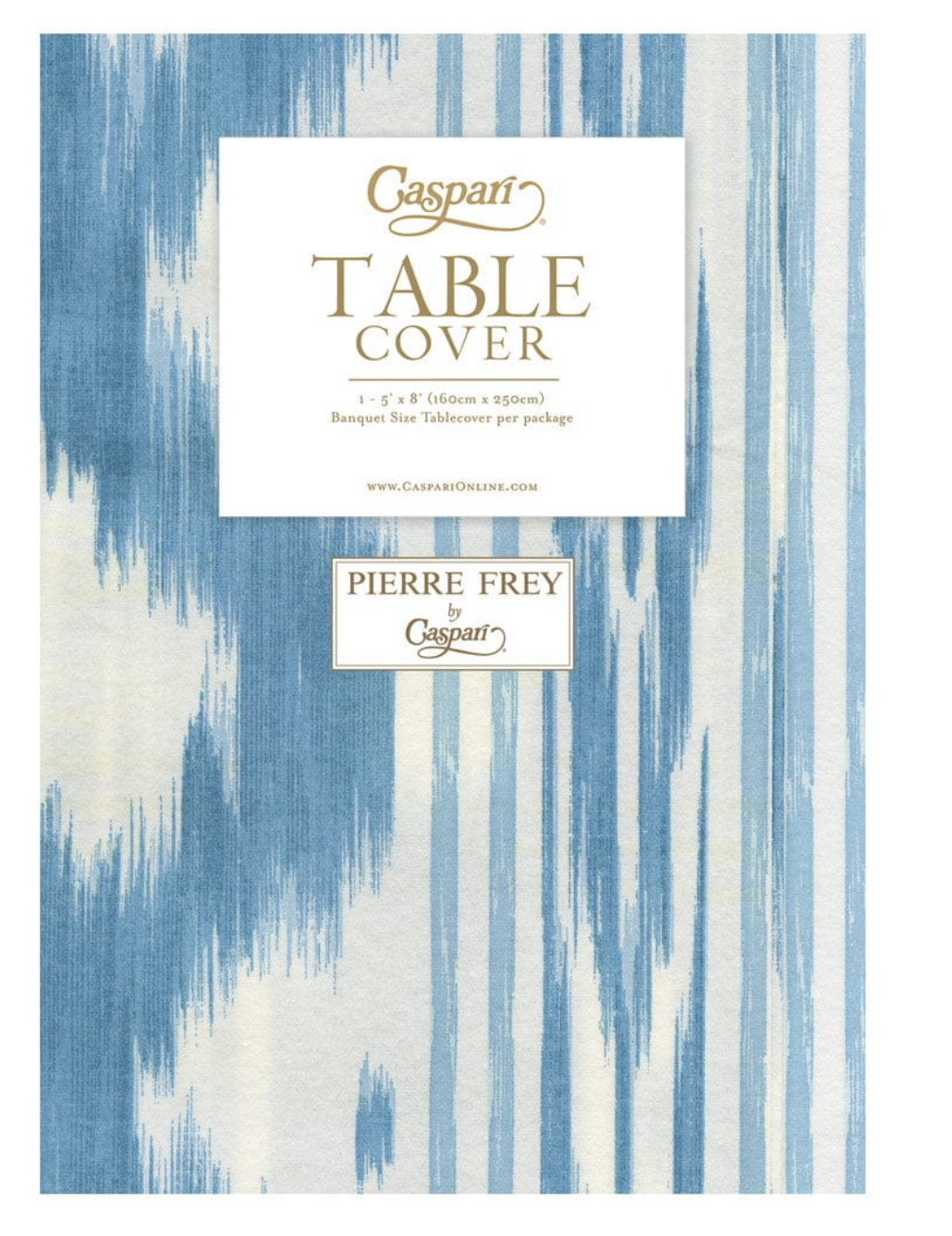 Toile De Nantes Blue-Paper Linen Tablecover