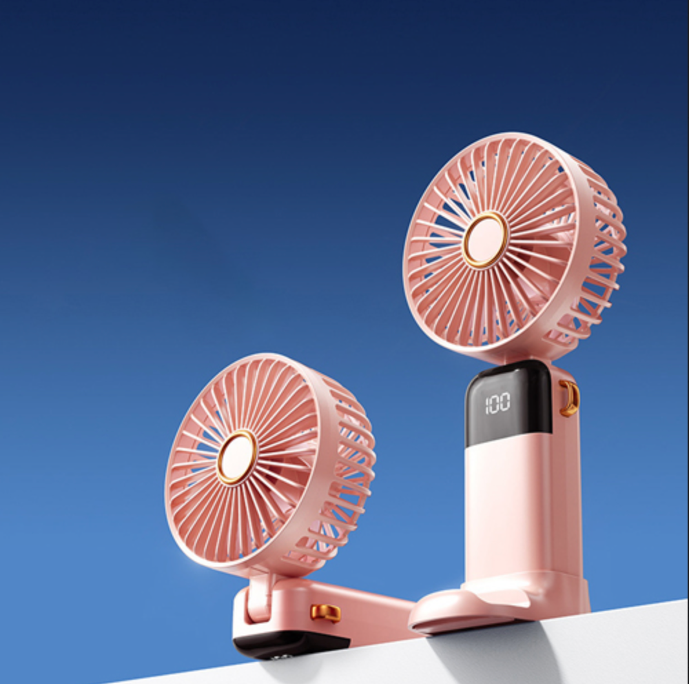 LED digital display fan