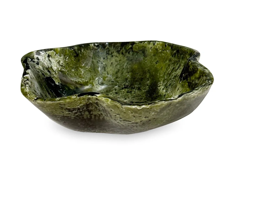 RESIN Malachite Mini Bowl