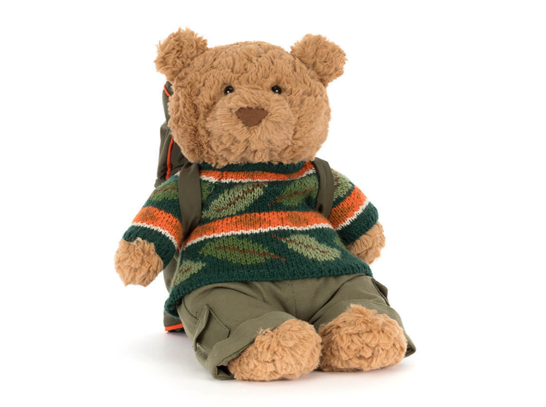Bartholomew Bear Hiking Outfit