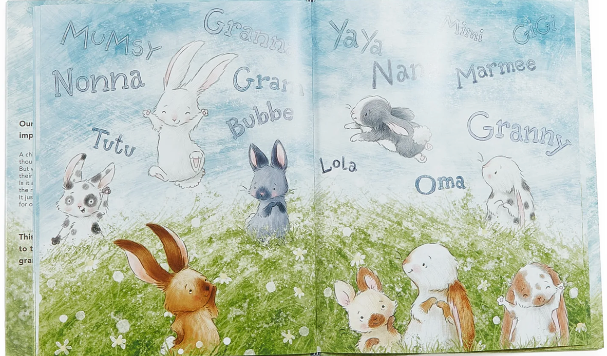 "What Will My Grandchild Call Me?" Story Book