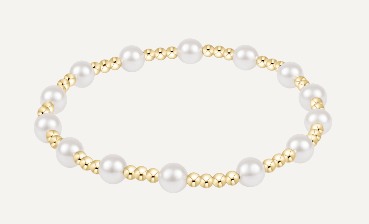 Sincerity Pearl 5mm Bracelet