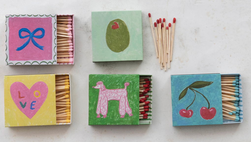 Safety Matches w/ Cute Images