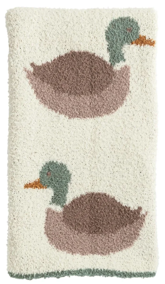 Mallard Chenille Blanket