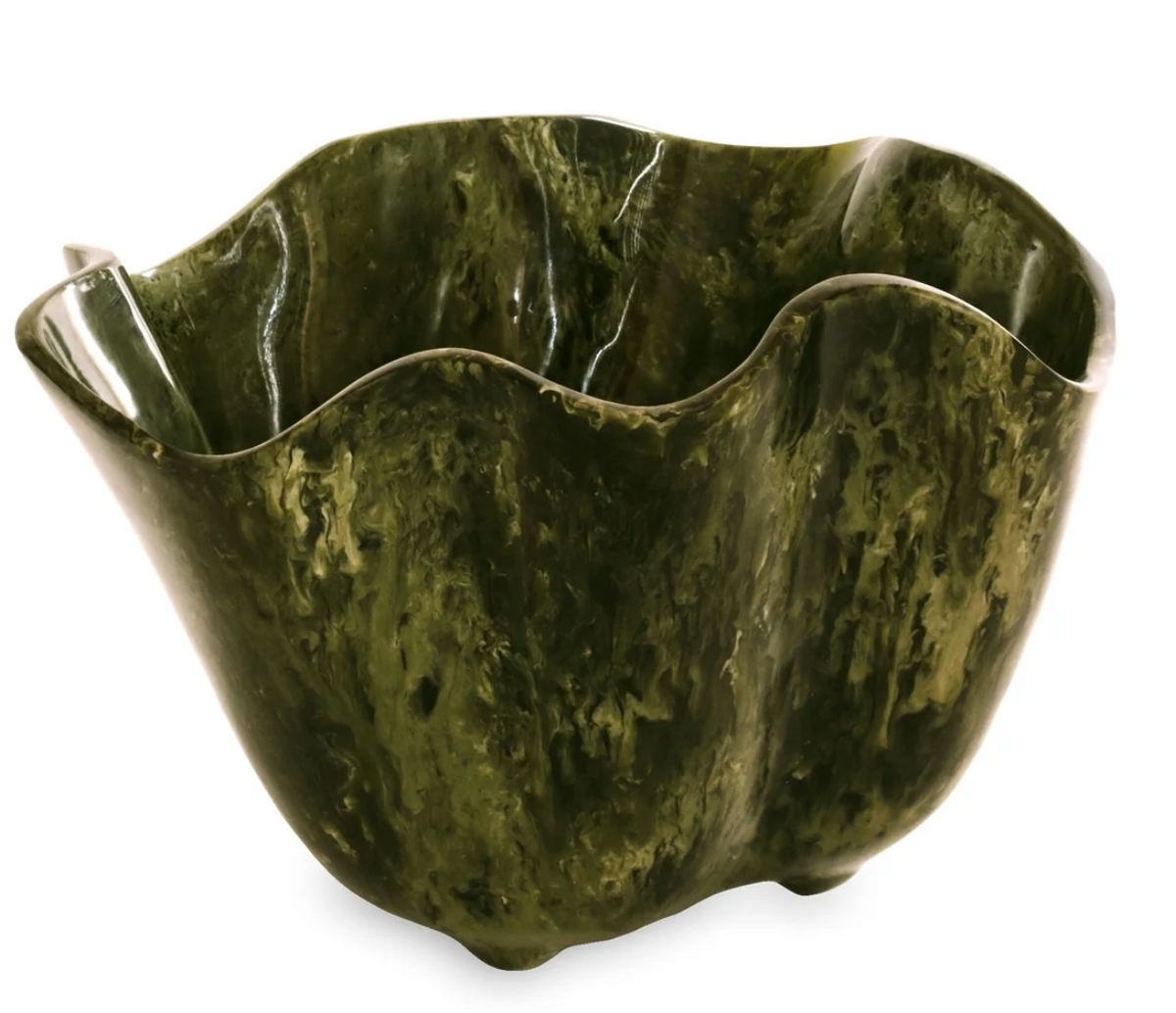 Resin Malachite Ice Bucket