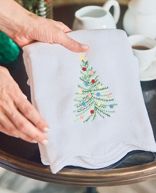 Weezie Christmas Tree Towel
