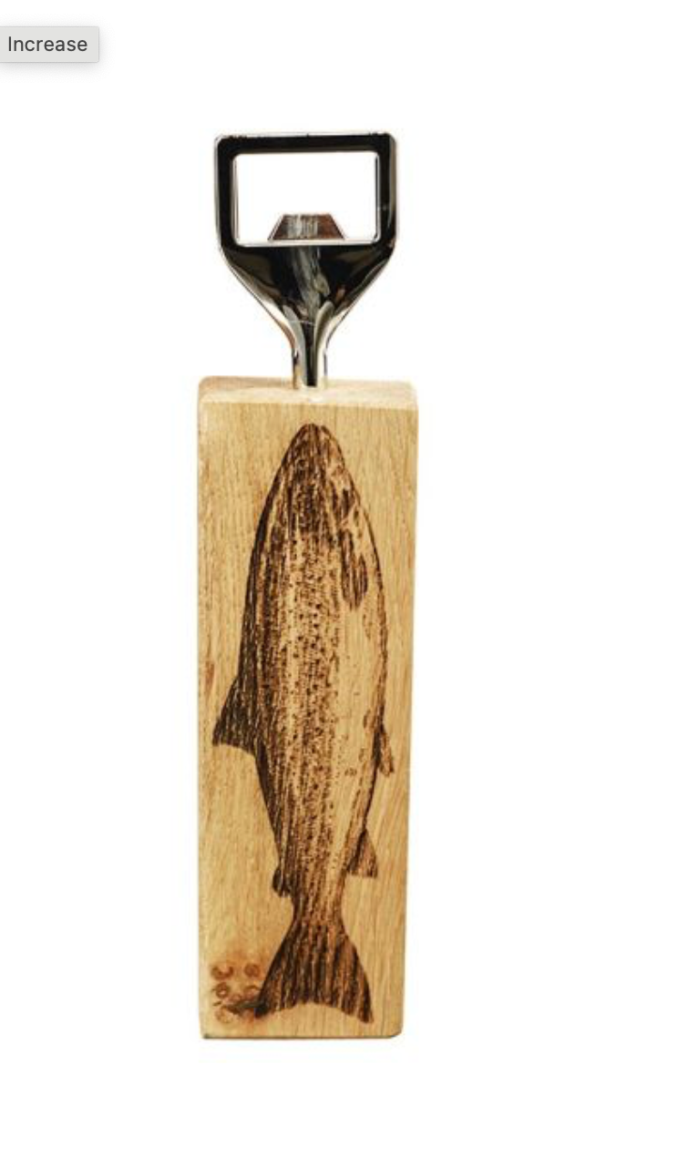 Oak Bottle Opener
