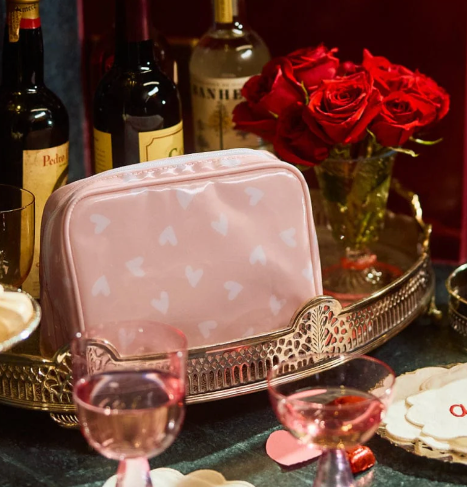 Small Patterned Toiletry Bag