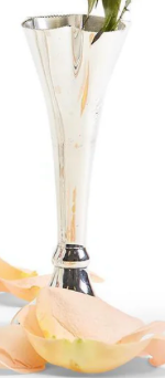 Bagatelles Single Stem Vase - Silver-Plated Brass