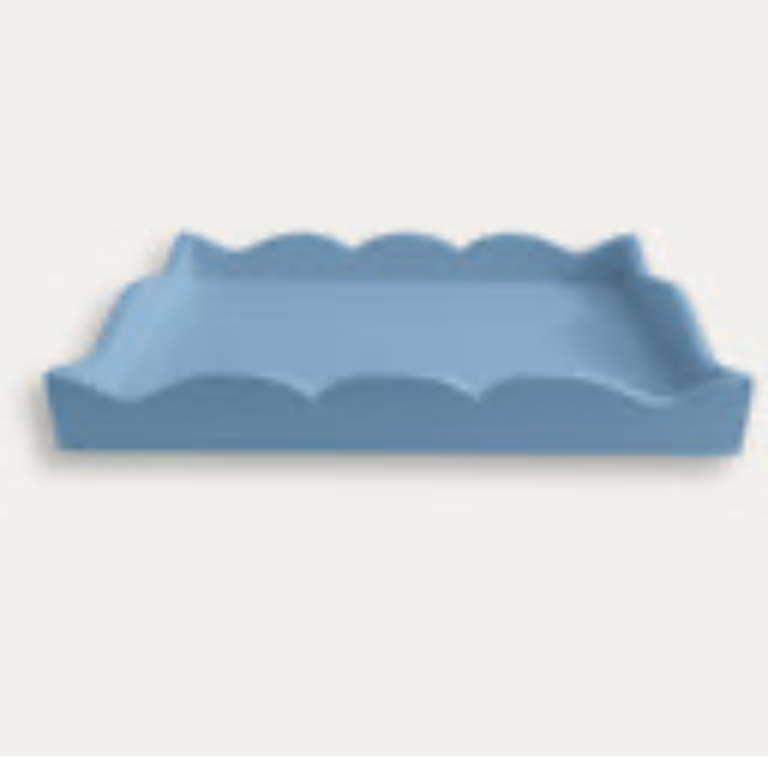 Scalloped Book Topper Tray