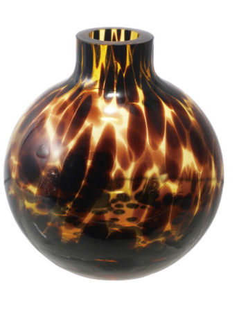 Tortoise Glass Vase