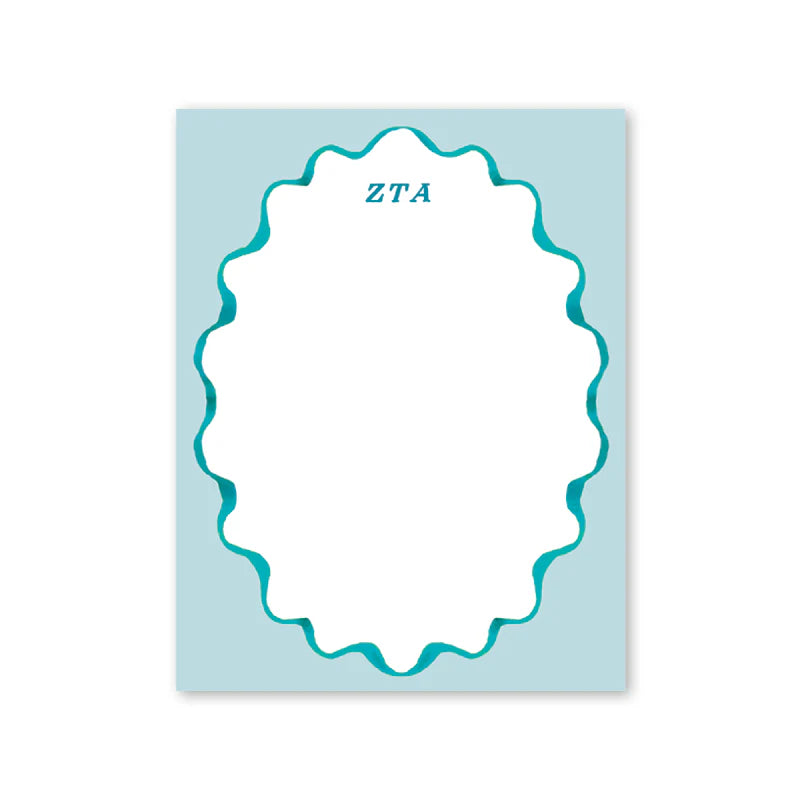 ZETA TAU ALPHA GREEK NOTEPAD