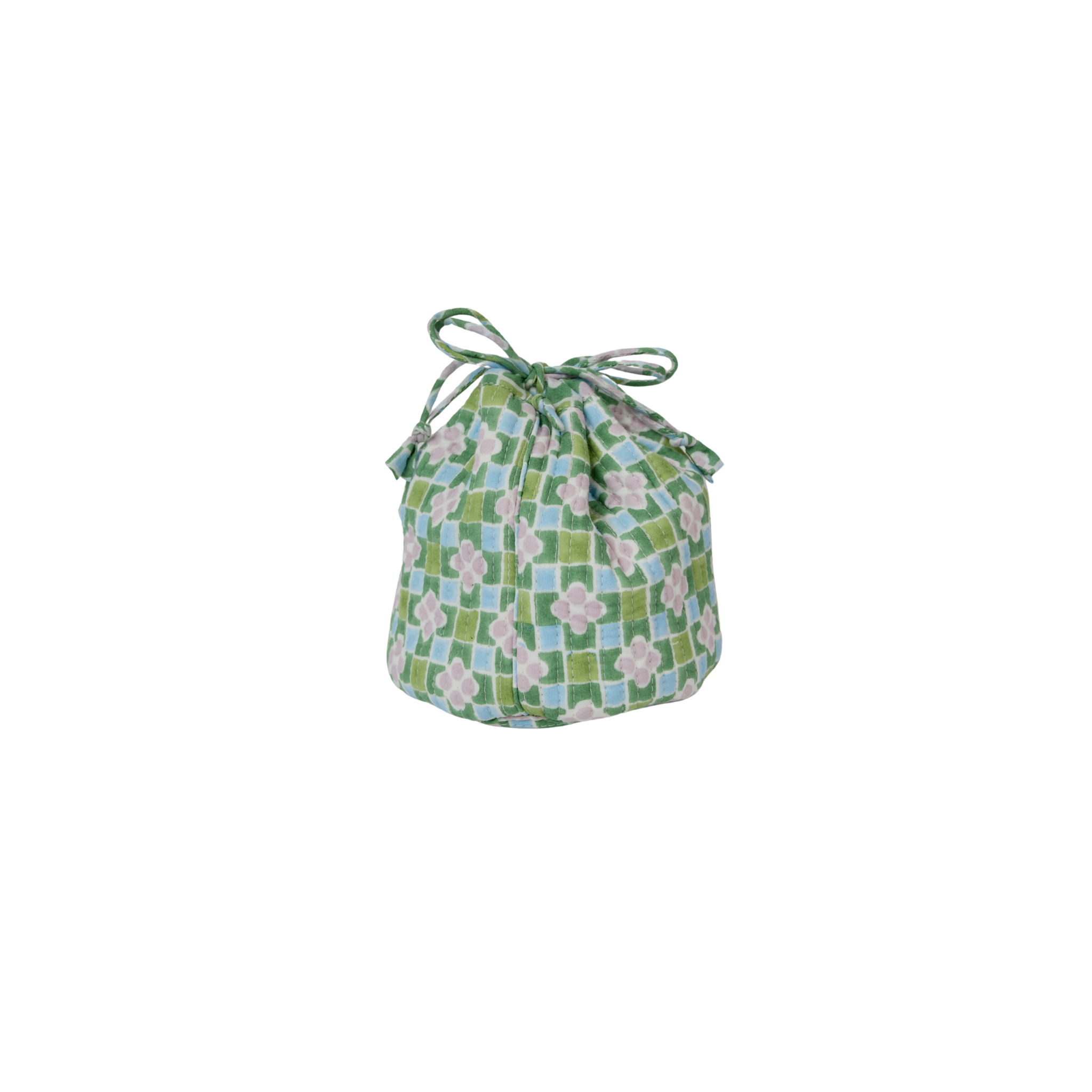Arthur Jewelry Pouch, Lilac/Spring Green